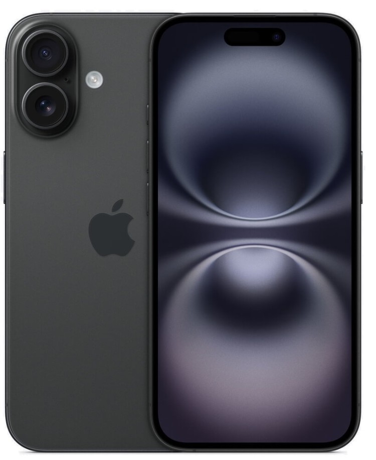 Смартфон Apple iPhone 16 256GB черный