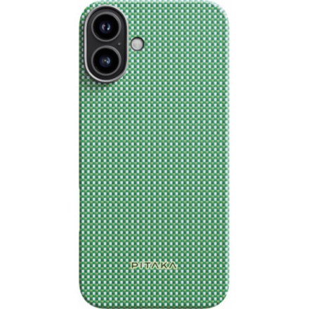 Чехол для iPhone 16 Plus Pitaka Ultra-Slim Case (Forest Green)