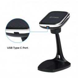 Беспроводное настольное зарядное устройство Pitaka MagEZ Mount Qi Desktop