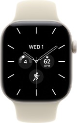 Apple Watch Series 12, GPS+Cellular, 46 mm, Sport Band (Pearl White/Sand), размер M/L