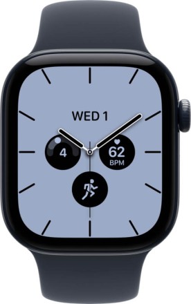 Умные часы Apple Watch Series 12, GPS+Cellular, 46 mm, Sport Band (Night Blue/Navy Blue), размер M/L