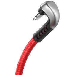 Кабель Baseus Green U-shaped Lamp Mobile Game USB - Lightning 1 м (красный)