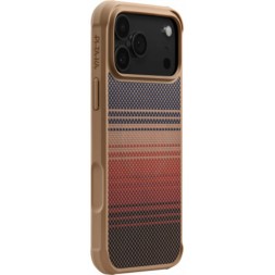 Чехол для iPhone 17 Pro Pitaka Aramid ProGuard Case (Sunset)